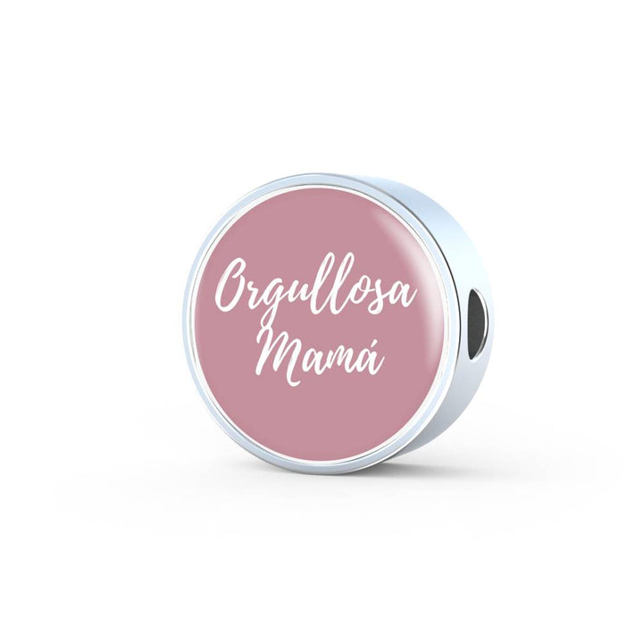 Orgullosa Mamá Life Pulsera y Charm