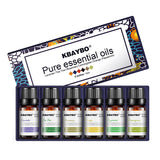 Aceites esenciales (Essential Oil)（10 ml）para Difusor de Aceite. 6 Fragancias.