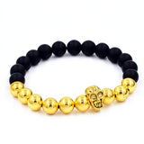 Women Men Bracelet Elastic Beaded Bracelet Tibet Charm Bracelets GD