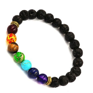 Women Men Bracelet Elastic Beaded Bracelet Tibet Charm Bracelets