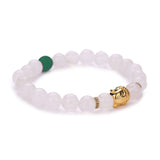Women Men Bracelet Buddha Elastic Beaded Bracelet Chain Charm Bracelets Jewelry